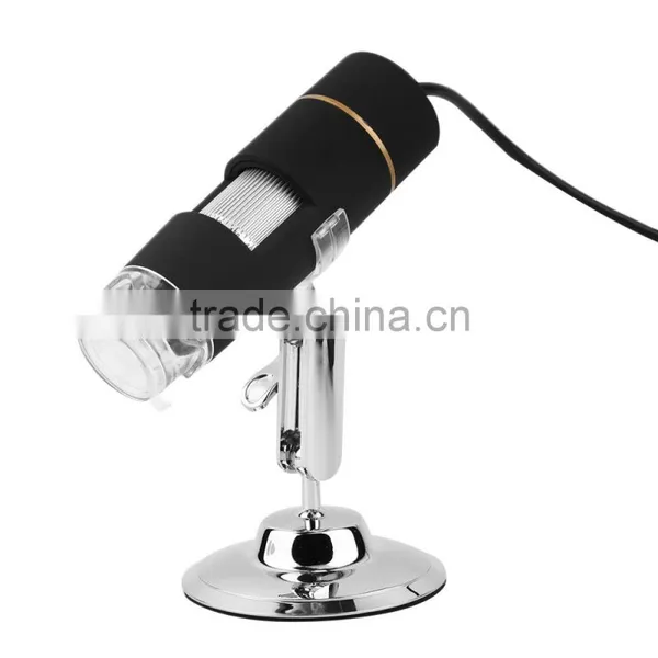 2017 Brand New Digital 50-500X 2MP USB 3.0 8LED Microscope Endoscope Video Camera Magnifier With Stand photo-3