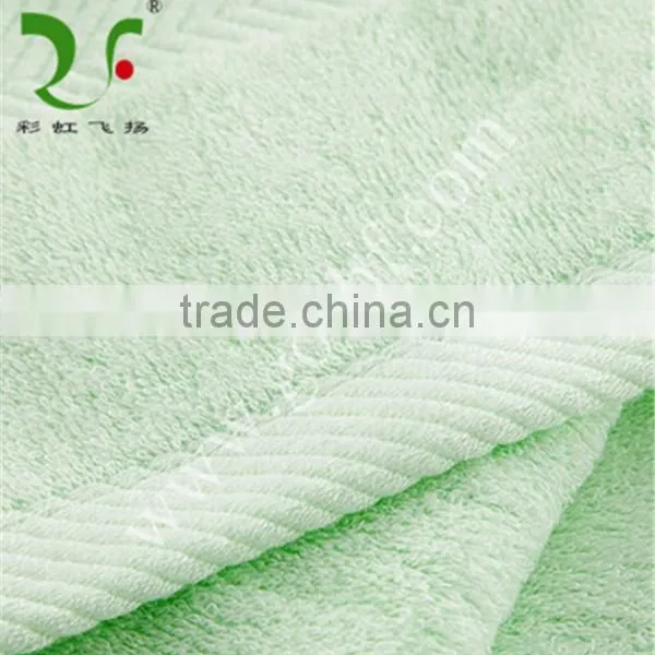 Good Quality 16S Sprial Bamboo Plain Dyed Jacquard Hand Towel photo-5