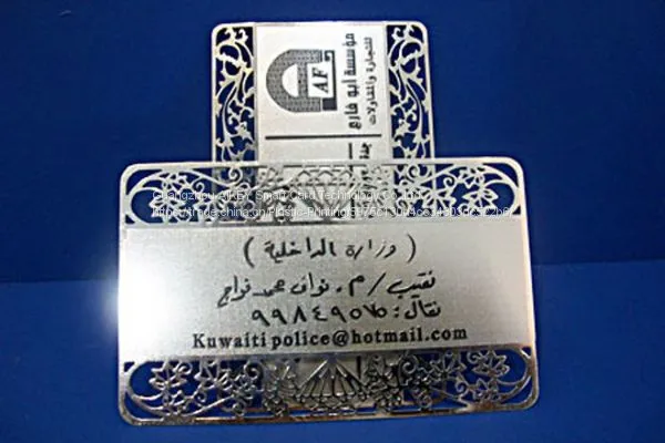 New York High Grade Metal Card VIP Card Business Card Membership Card Creative Card Special Shaped Card Production photo-3
