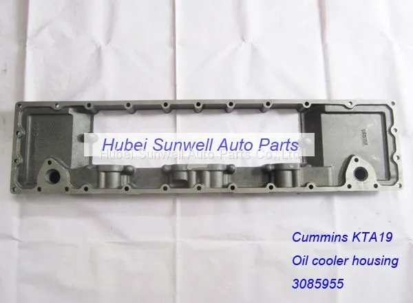 Cummins K19 Oil Cooler Housing 3085955 / 3804958 photo-2