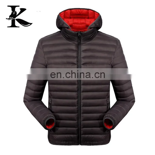 Top Selling Casual Padded Sports Down Winter Jackets High Quality Custom Men and Women Zipper Down Jacket photo-2