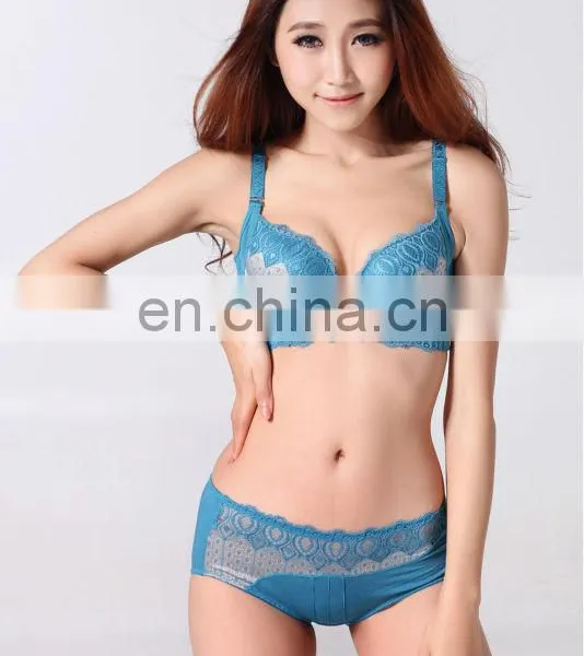 Women New Brassiere Set Style Hot Young Girls Sexy Underwear Panty Trade Assurance Supplier