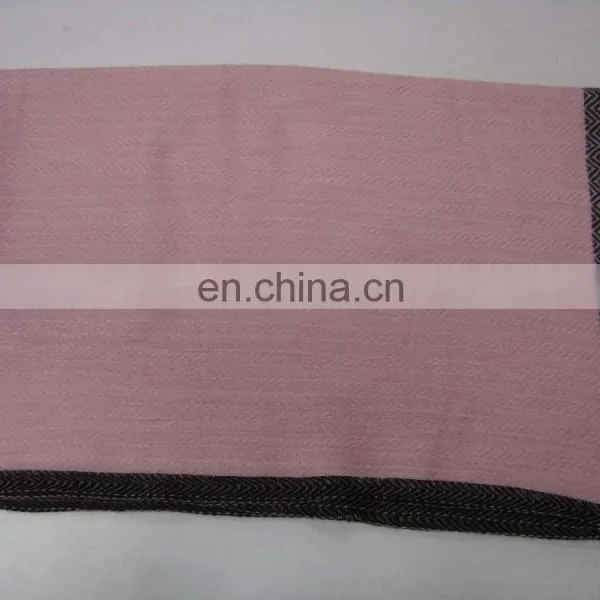 Cashmere Pashmina Shawls With Black Border photo-5