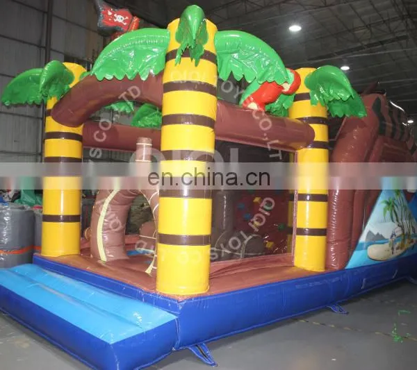 Cheap Price Kids/adult Challenge Jungle Inflatable Obstacle Course for Sale photo-2