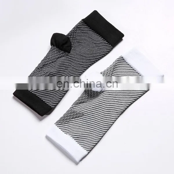 Copper Compression Recovery Foot Sleeves Plantar Fasciitis Support Socks#YLW-03 photo-6