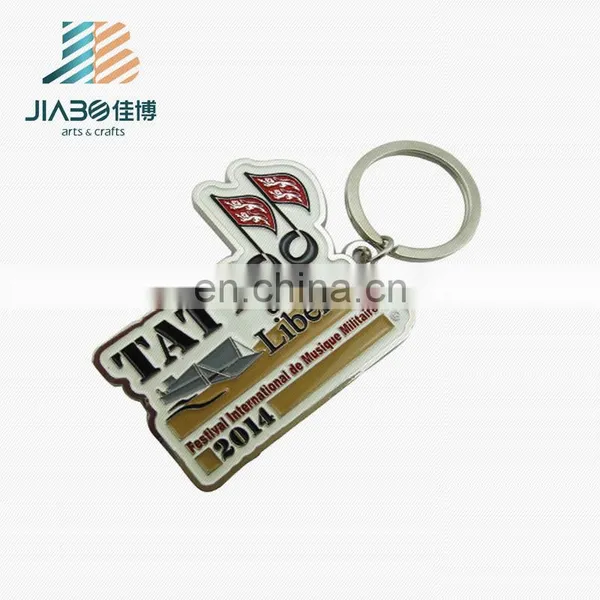 Custom Painted Metal Keychain for International Military Music Festival photo-2