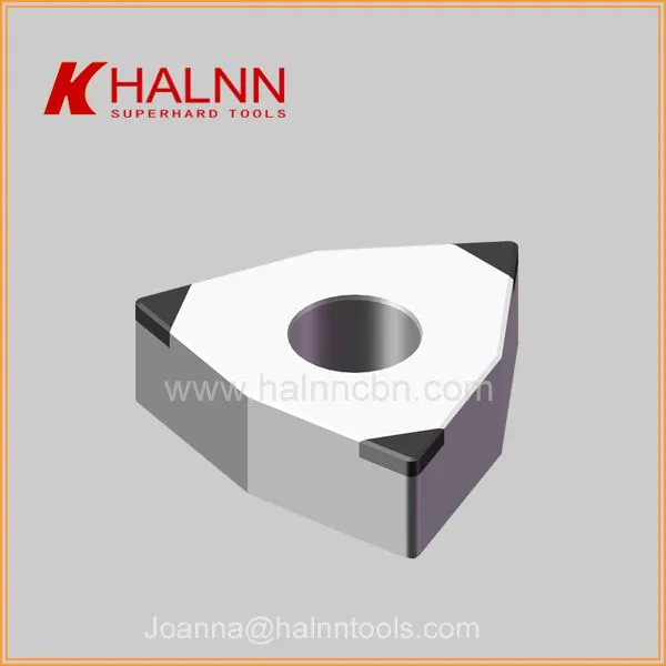 CBN Hard Turning GCr15SiMn Hardened Steel Materials Wind Turbine Bearing With Halnn WNGA080412-3S PCBN Cutting Tool photo-3