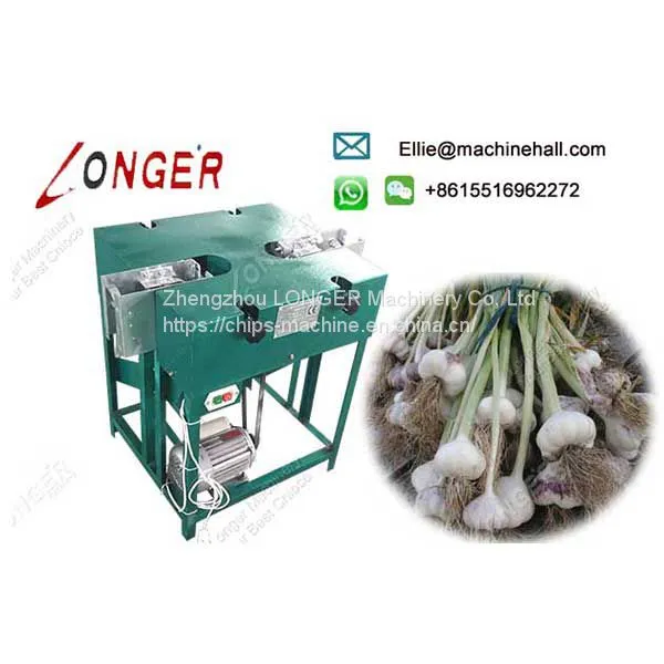 Flat Cutting Garlic Root Cutting Machine photo-2