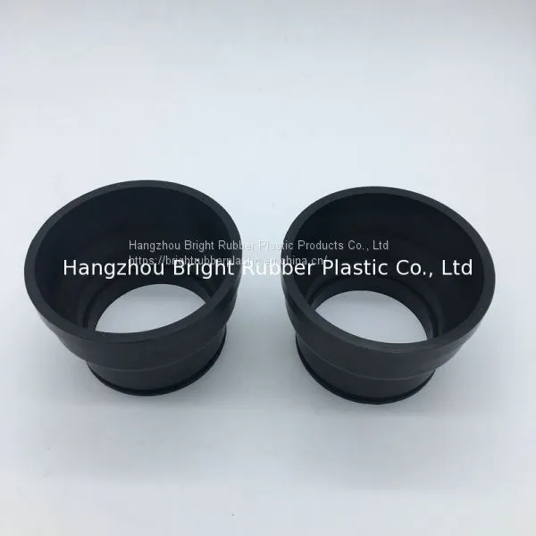High Quality IATF16949 70 Shore A Custom EPDM Black Rubber Buffer Parts photo-2