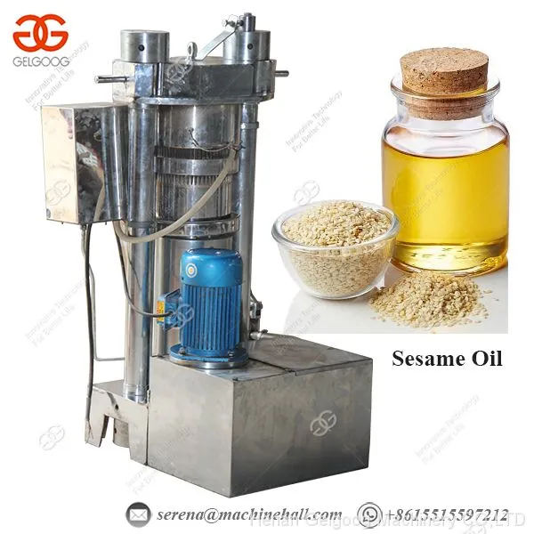 Hydraulic Edible Sesame Oil Press Machine for Sale Quality Hydraulic Oil Press Machine