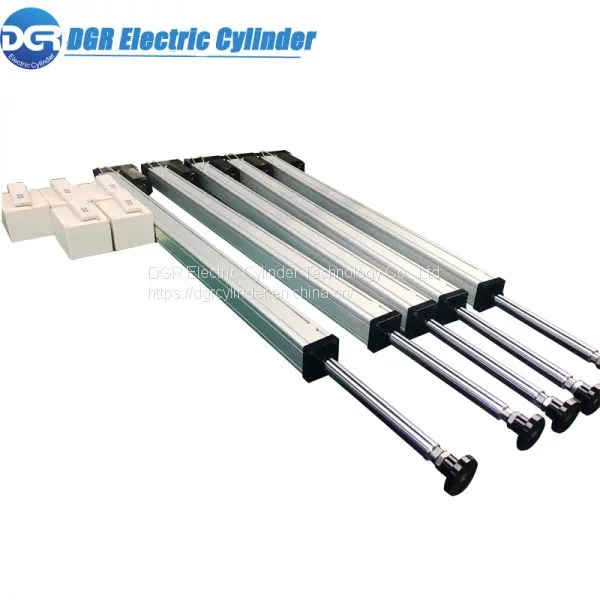 DMX512 Control Servo Drive High Precision Electric Linear Lifting Actuator for 3D Robotic Billboard photo-3
