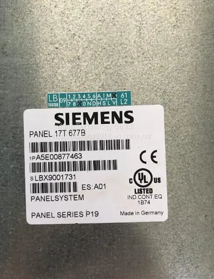Industry P2 PANEL SERIES P2 A5E00098968 1TT677B-009