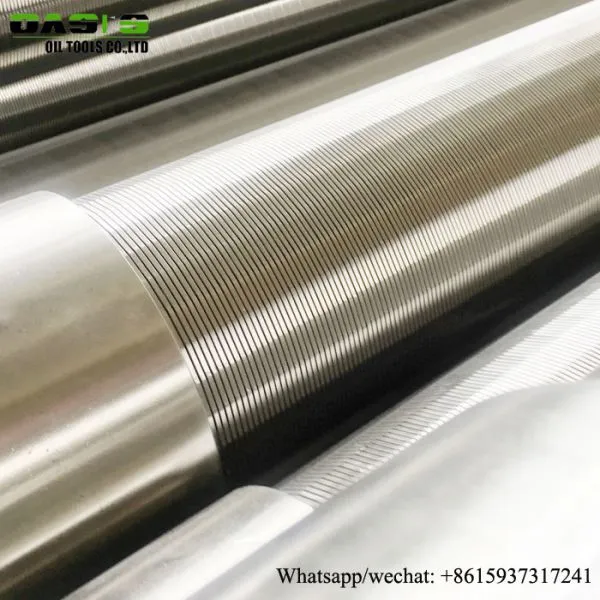 API STC Stainless Steel 304 1.5mm Slot Wire Wrapped Rod Based Water Well Screens photo-4