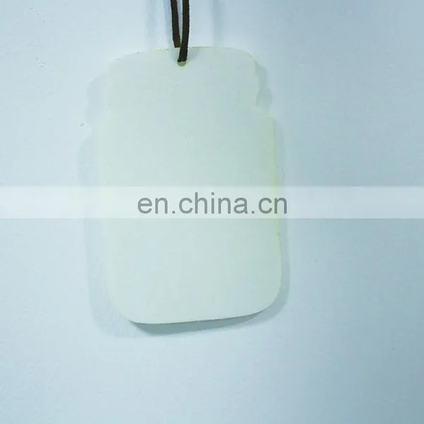 Custom Printing Rectangle Logo Paper Air Car Freshener Organico photo-6