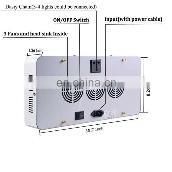 Professional X6 COB 1800W LED Sunshine Full Spectrum Grow Light for Greenhouse photo-3