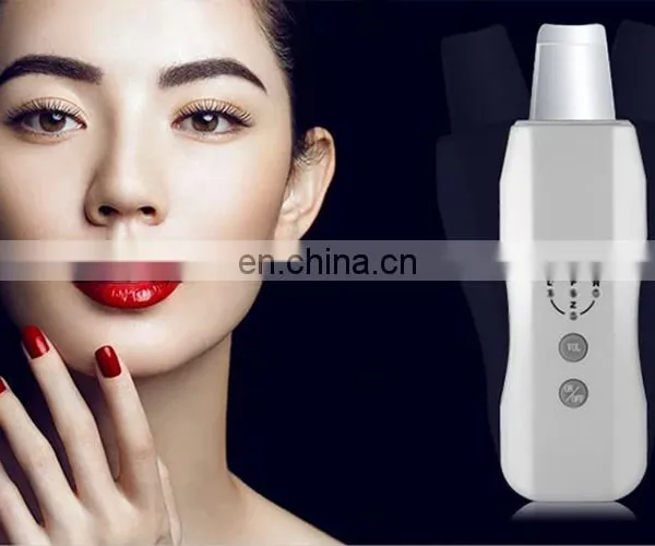 Portable Ultrasound Skin Cleaner Ultrasonic Pore Cleaning Facial Massager photo-6