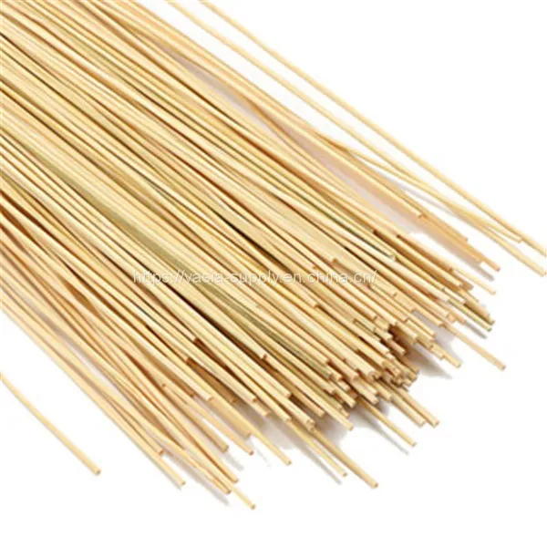 Small Bamboo Wooden 6 Inch Skewers 12 Inch photo-3