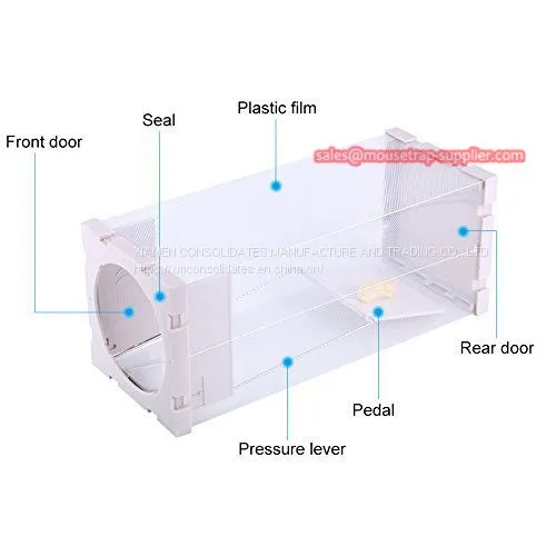 Live Catch Mouse Trap Cage Small Rodent Mice Rats Control Cage Killer photo-5