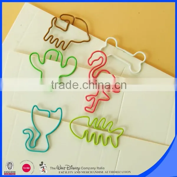Customized Museum Products Flamingo Paper Clip Cute Animal Shape photo-5