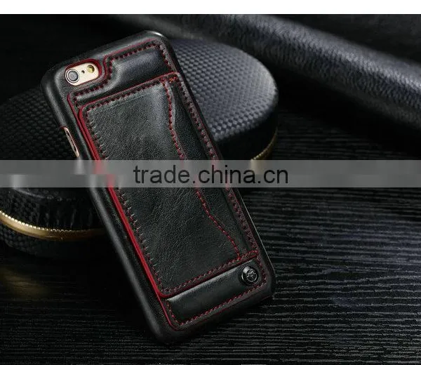 [CASEME] For IPhone 6/6s Case, Credit Card Insert Case for Apple IPhone 6/6s R64 Back Case With Card Slots photo-2