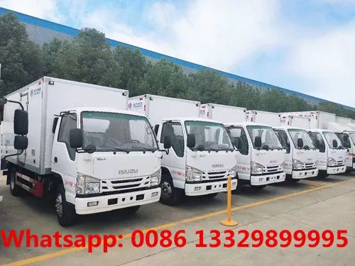 Customized New ISUZU KV100 4*2 LHD 120hp EURO 6 Diesel Refrigerated Truck for Sale photo-3