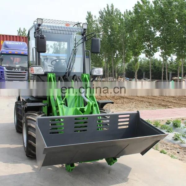 Low Price China Year 4*4 Drivel Wheel Wheel Loader 0.8ton Zl08 Mini Steer Wheel Loaders for Sale photo-5