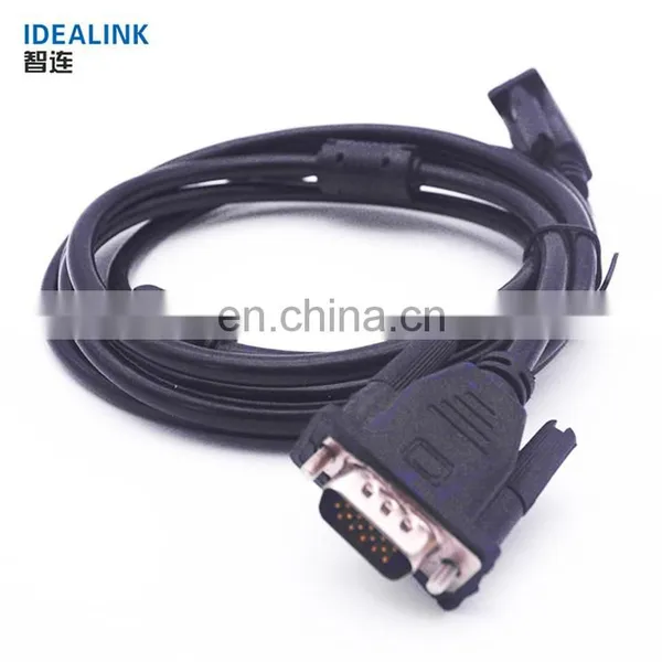Gold-Plated Blue Male to Male Custom 32 Vga Cable for Monitor to Computer Vgacable photo-5