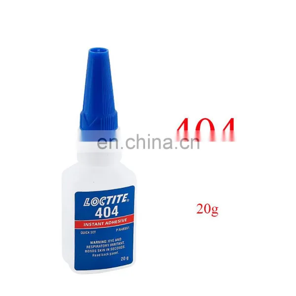 20g Loctiter 404 406 407 Super Glue Instant Adhesive Universal Type Sticky Plastic Rubber Quick-drying Glue photo-2