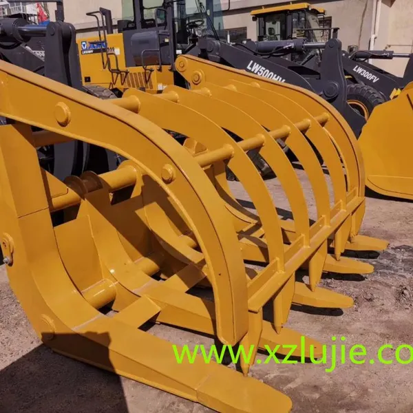 China 2T Wheel Loader Log Grapple,wheel Loader Log Grabber Factory photo-4