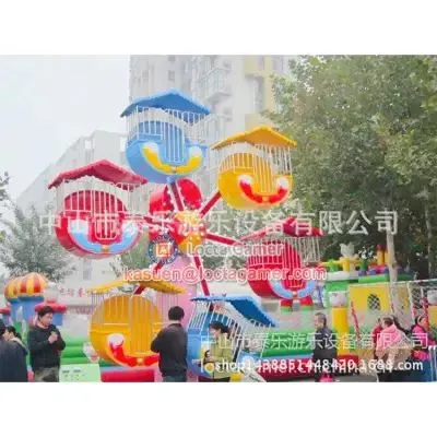 Factory Kids Mini Ferris Wheel Single and Double-sided Cockpit Mini Playground Park photo-3