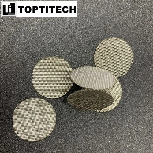 1mm Thickness Single-layer Stainless Steel Wire Mesh Filter Disc photo-3