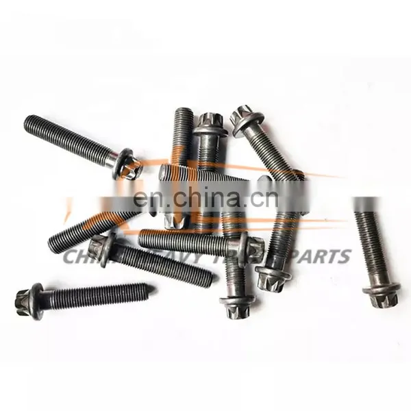 Factory Direct Sales SINOTRUK SITRAK MAN MC11/MC13 Engine Parts 200V90020-0421 Cylinder Head Bolts photo-5