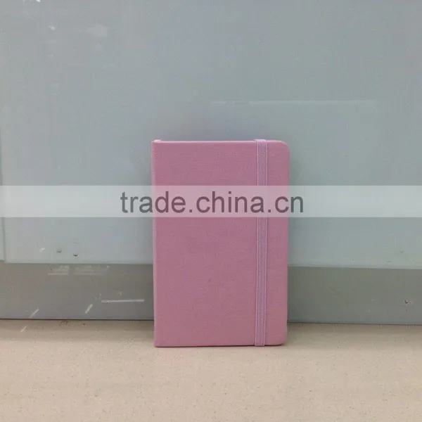 Cloth Material Notepad With Color Printed Edge photo-2