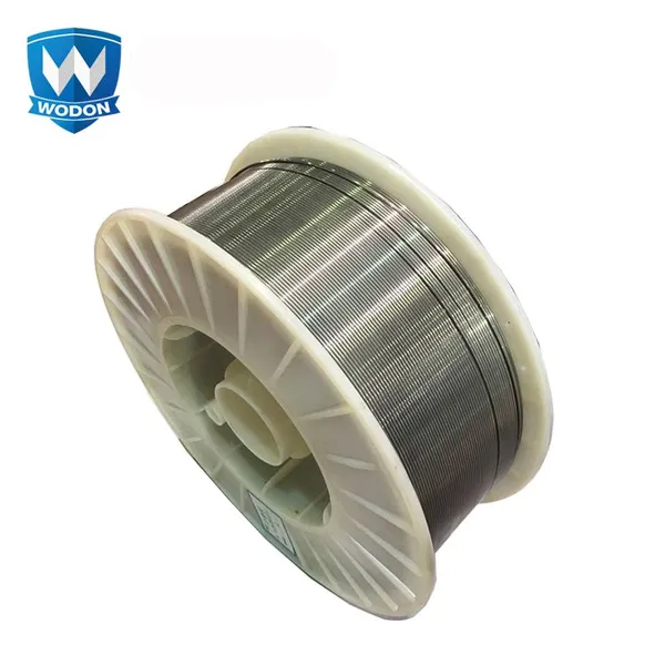 Chromium carbide hardfacing flux core wire