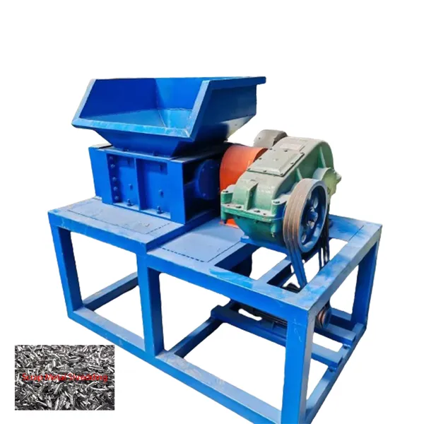 Wood Pallet Double Fabric Shredder Textile Shaft Coconut Husk Shredder Machine Cheese Shredder Machine for Sale photo-5
