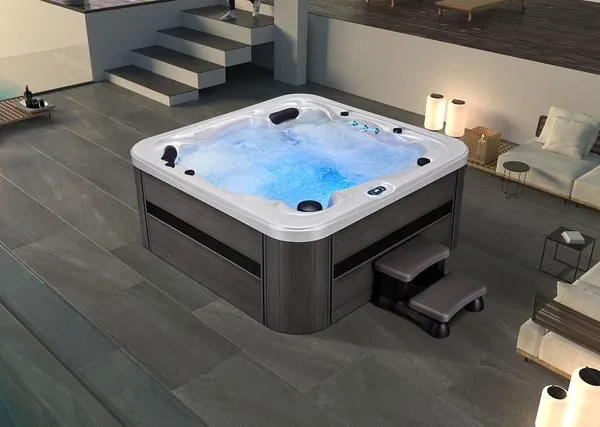 Outdoor Independent Modern Spa Hotel Bathtub Large Swimming Pool Constant Temperature Vortex Hot Spring Soak Surf Massage photo-1