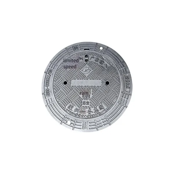 Lubao Manufacturer of Ductile Iron Anti-settlement Manhole Covers 650*850 With Six Anti-shift Features, Heavy-duty Flange, for Electric Power and Urban Use photo-5