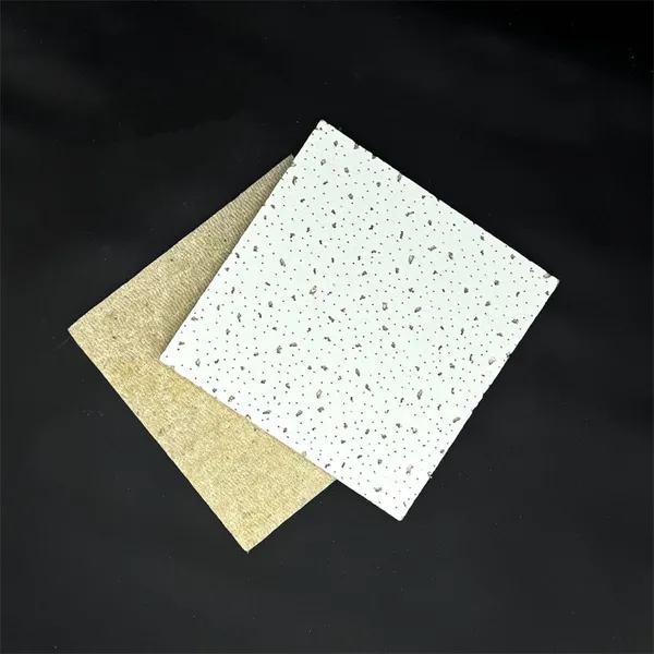 Eco-Friendly Mineral Fiber Ceiling Board Fine Fissured 600x600mm Class A Fire Rating photo-3