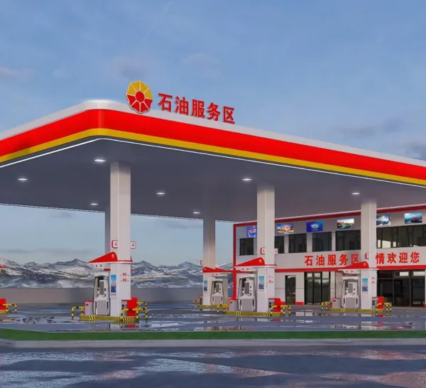 Gas Station China Petroleum Whole Station Lighting Processing Products