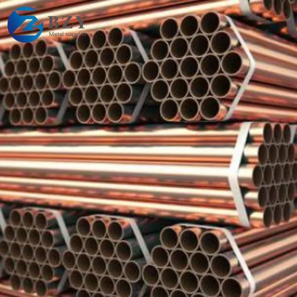 22mm 3/4 Inch Bright Finish Copper Pipes for Water Tube Application With Welding & Bending Services photo-2