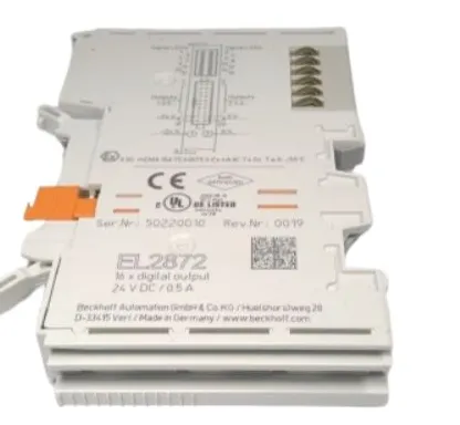 BECKHOFF EL2872 EtherCAT 16-Channel Digital Output Terminal 24V DC 0.5A High Density I/O Module photo-2