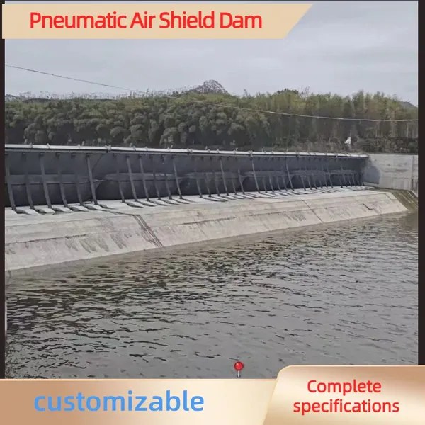Height Adjustable Pneumatic Dam Multi-Functional Water Blocking Weir For Ecological Water Retention photo-3