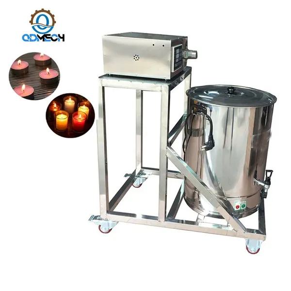 MO-Qdmdch Portable Candle Wax BZ004 Filling Machine With Mobile Wheels Heating Function Quantitative Wax Pouring Machine for Small Business photo-2