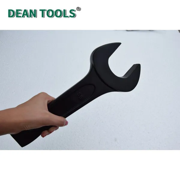 Industrial 45# Steel Striking Open End Wrench, Industrial Maintenance Striking Wrench,Heavy Duty Hammering Open End Wrench photo-4