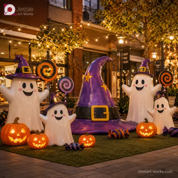 Halloween Spider Web Decoration for Commercial Events photo-3
