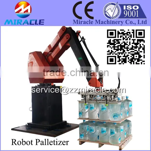 Palletizing Robot, Palletizing and Stacking Robot for Sale, Automatic Control Palletizer Robot