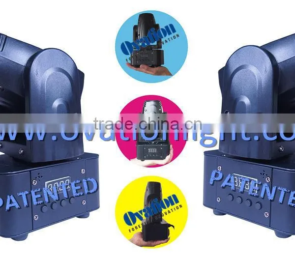 High Quality Mini RGBW Moving Head Stage Lights photo-2
