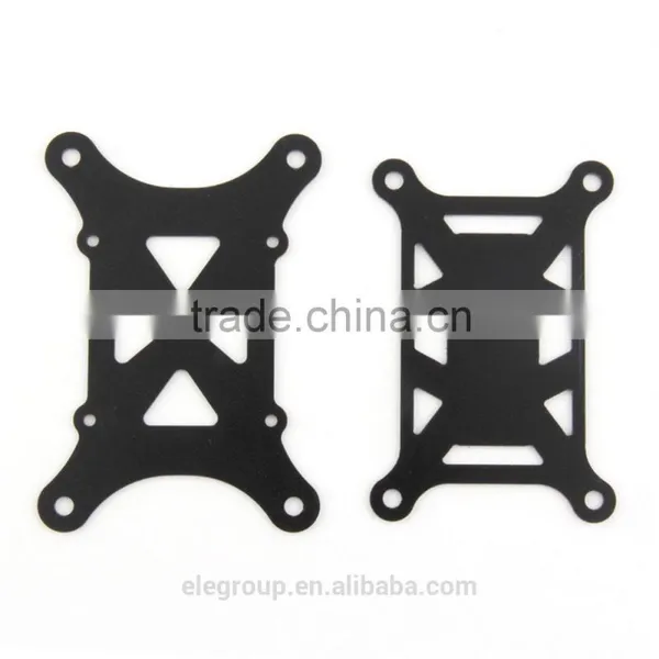 Universal Mount Carbon Fiber Mount Shock Absorber Plate For DJI Phantom photo-3