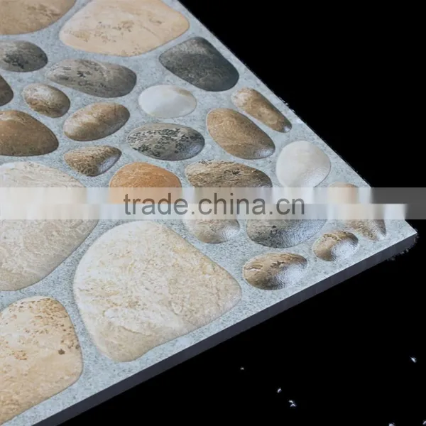 300x300mm Foshan Imitate Pebbles Non Slip Ceramic Floor Terrace Garden Tile photo-5