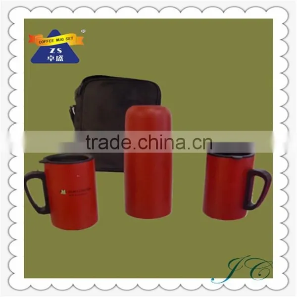 Hot Sell Promotion Stainless Steel Travel Coffee Mug Set photo-2